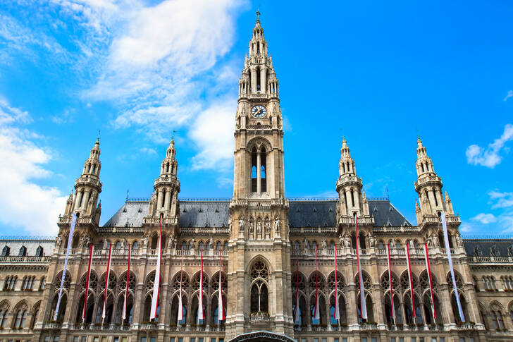 Façade of the Vienna City Hall