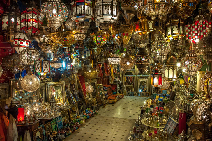 Moroccan vintage lamps