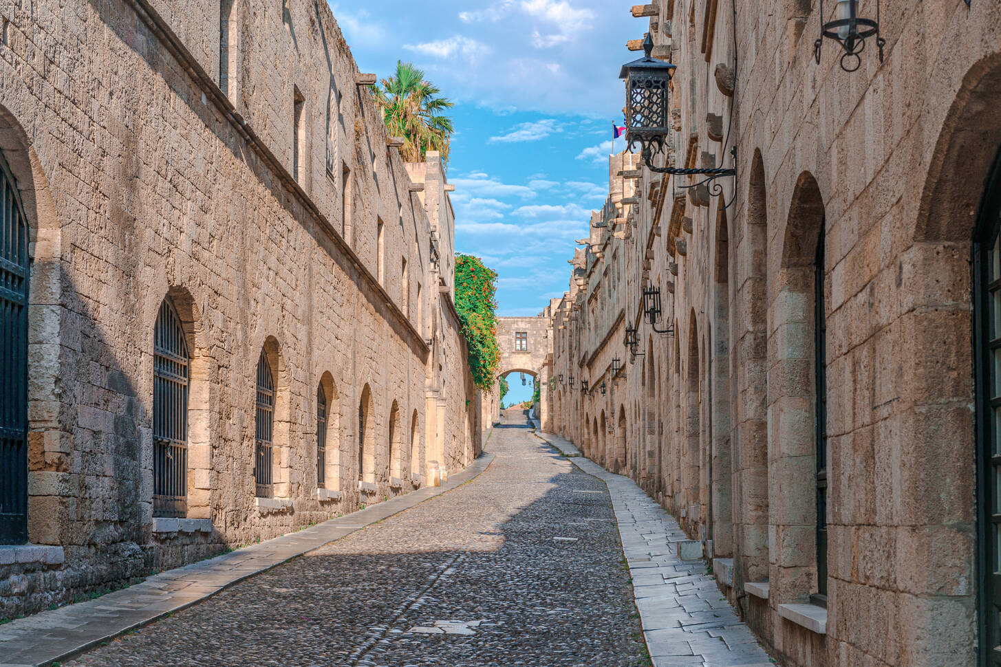 Streets of the Old Town of Rhodes Jigsaw Puzzle (Countries Greece Streets of the Old Town of Rhodes Jigsaw Puzzle (Countries Greece