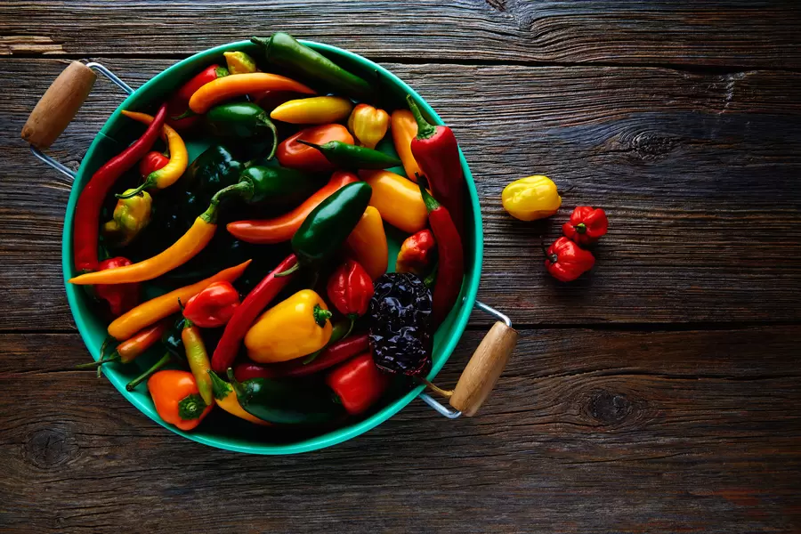 Pimientos de colores