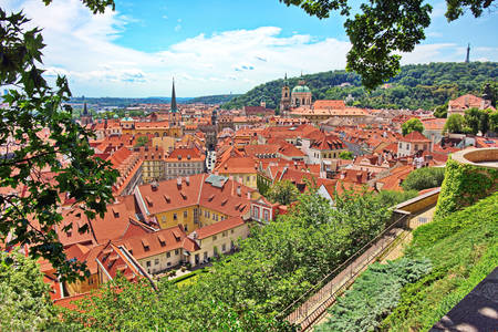 Крыши в Праге