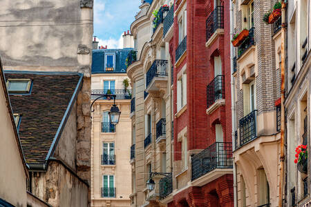 Architektur der Pariser Häuser