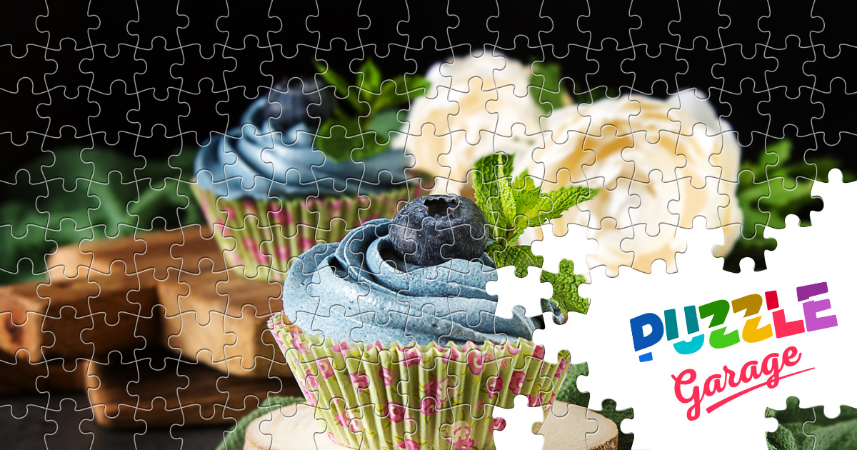 Cupcakes with cream Jigsaw Puzzle (Home, Food) | Puzzle Garage