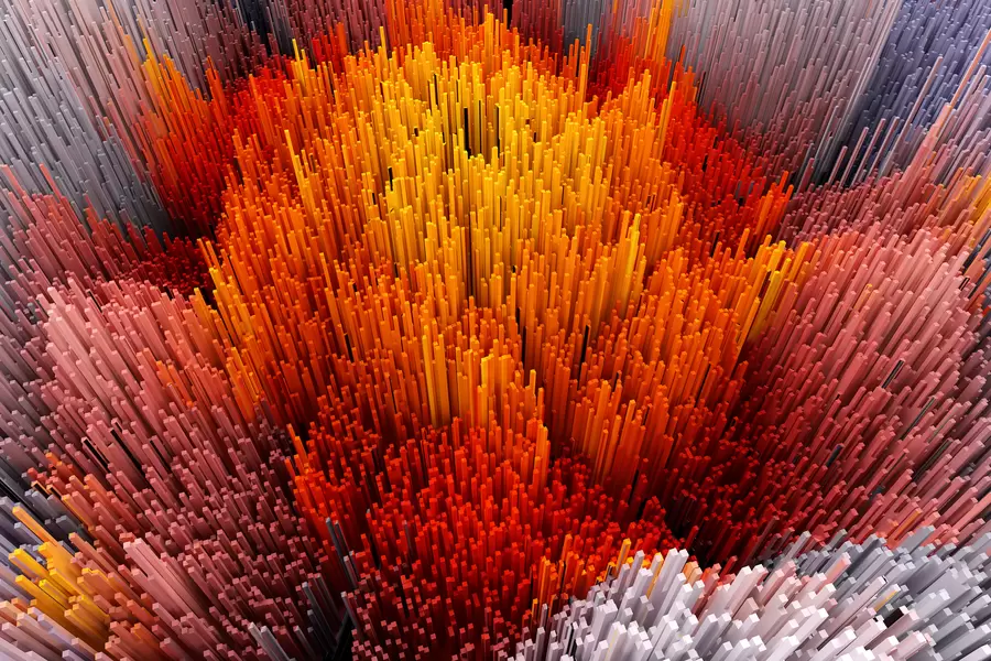 Abstraction 3D: Corail