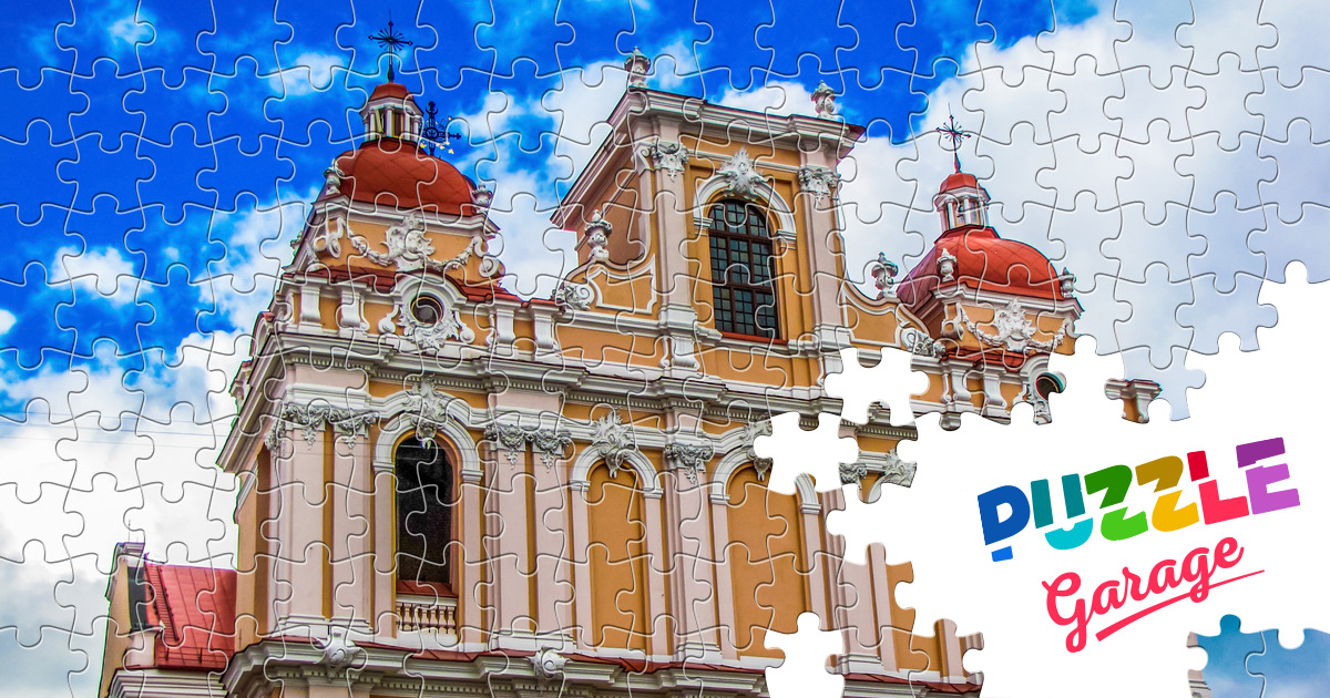 Church of St. Casimir, Vilnius Jigsaw Puzzle (Countries, Lithuania ...