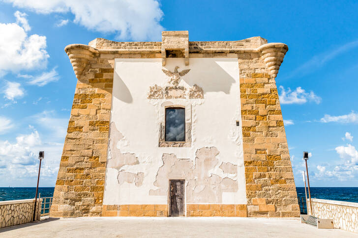 La Tour de Ligny à Trapani