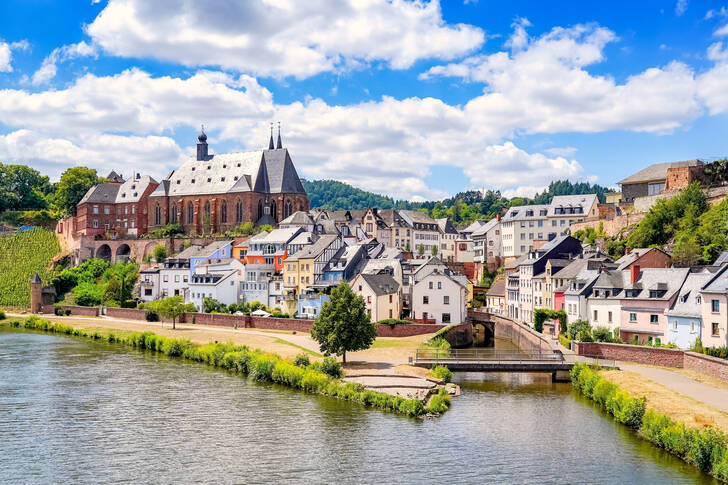 The city of Saarburg