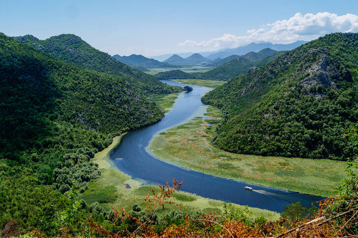 Bend of Lake Skadar