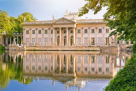 Lazienki Palace in Warsaw