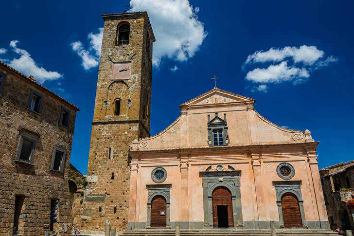 San Donato kyrka i Civita di Bagnoregio