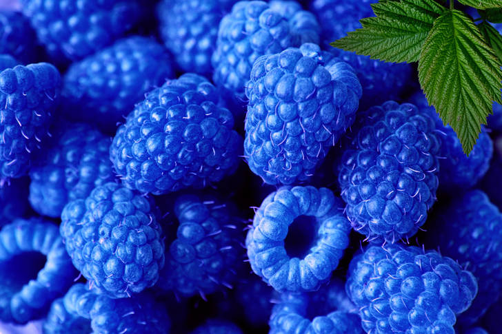 Blue raspberry