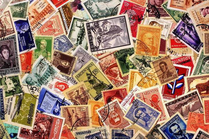 Argentyńskie znaczki vintage