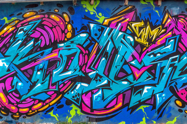 Graffiti abstraction