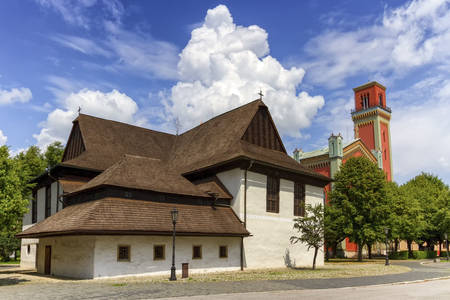 Wooden articular church in Kezmarki