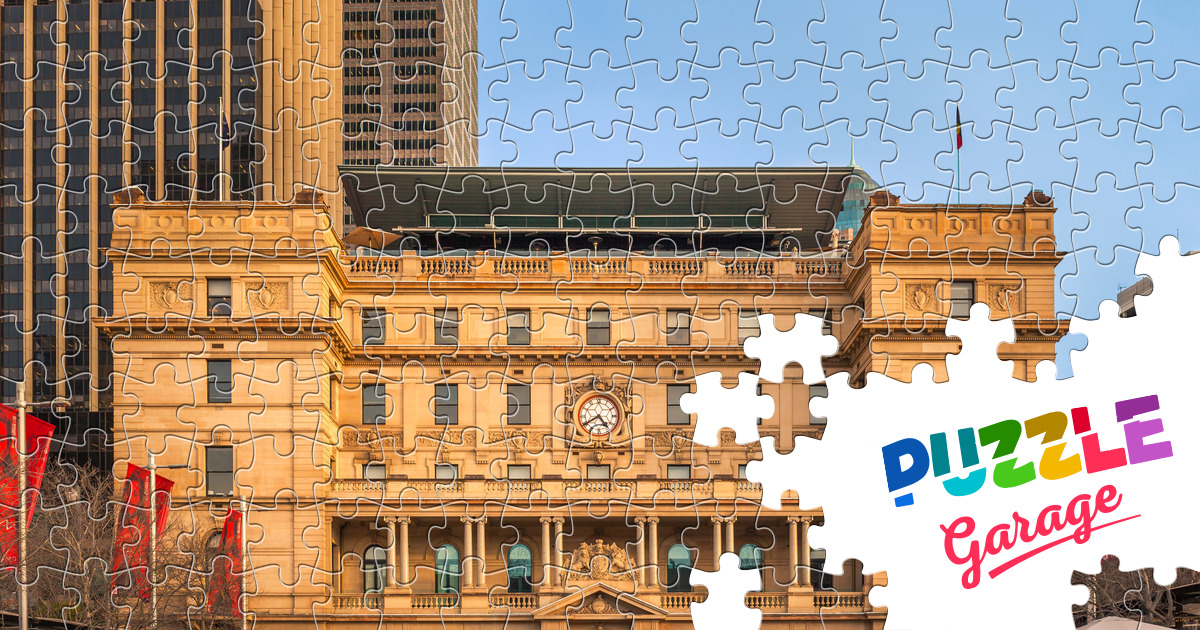 Customs building in Sydney Jigsaw Puzzle (Countries, Australia
