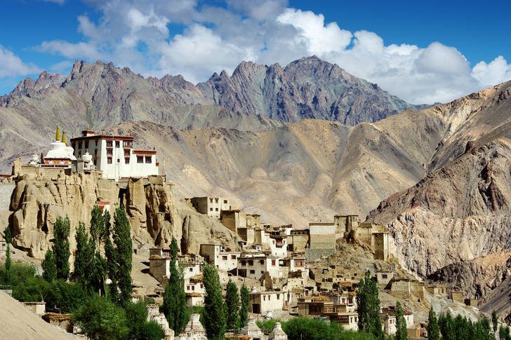 Lamayuru monastery in Ladakh