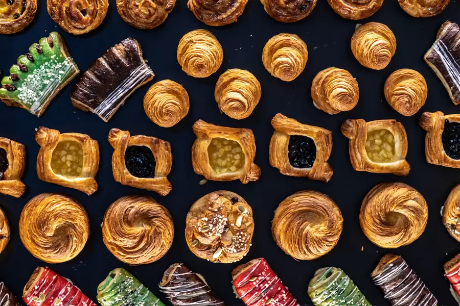 Kue pastry manis
