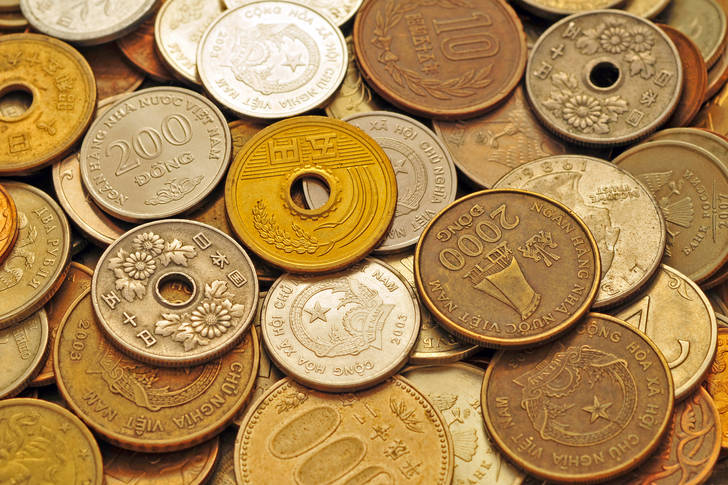 Asian coins