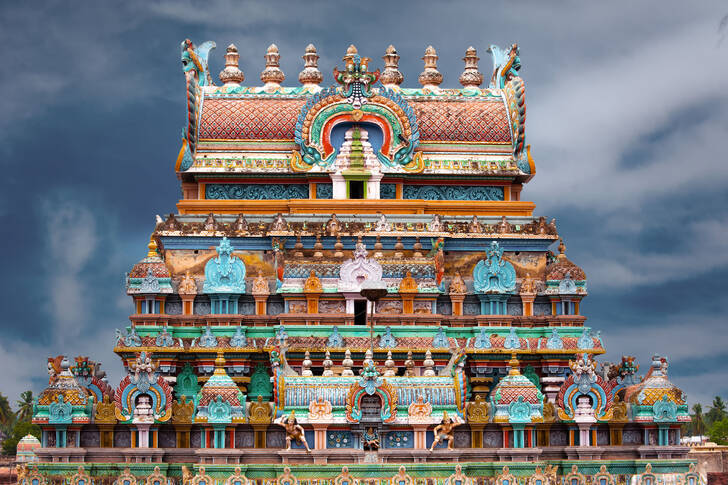 Ranganatha temple in Srirangam