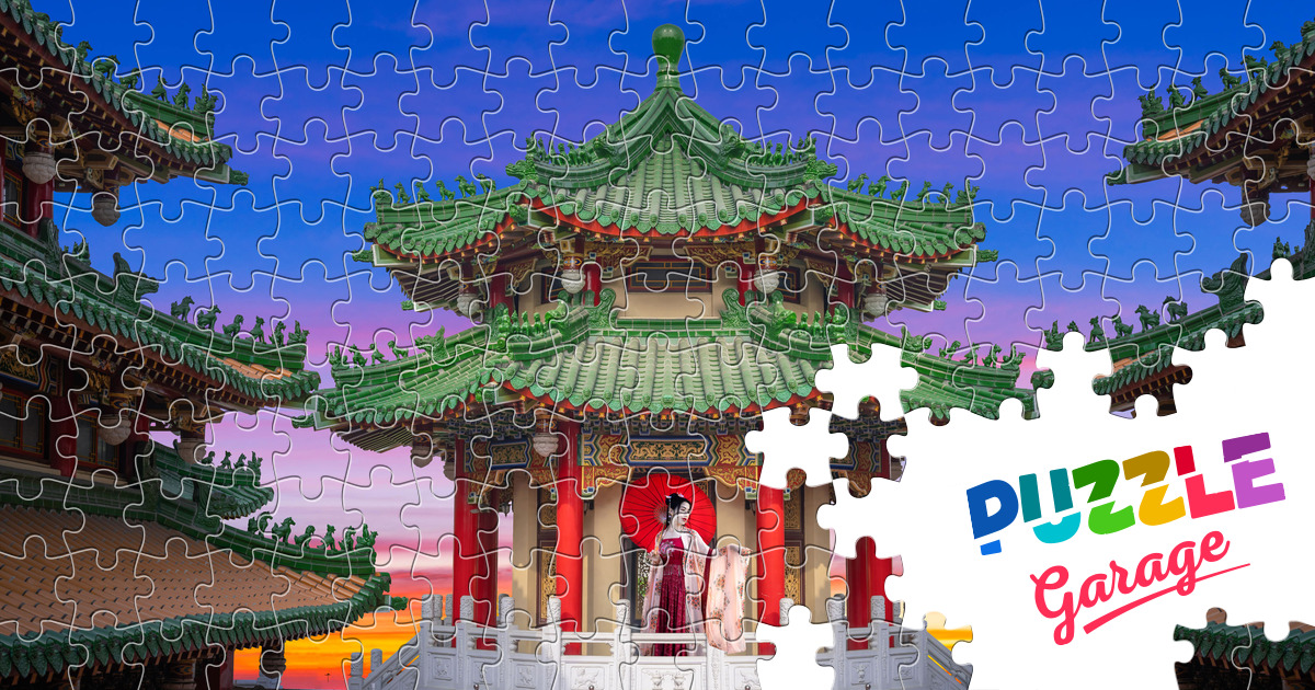 Sanfeng Temple in Kaohsiung Jigsaw Puzzle (Countries, Taiwan) | Puzzle ...