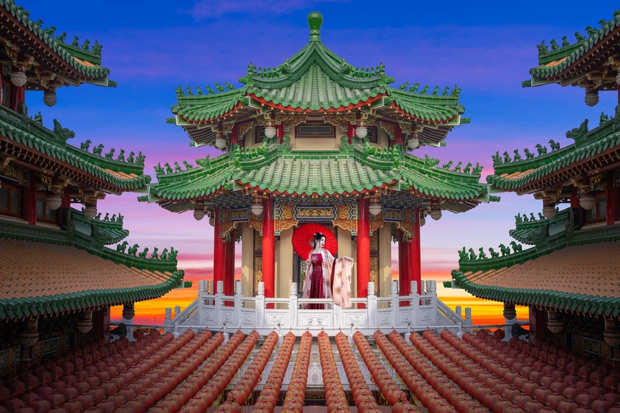 Chrám Sanfeng v Kaohsiung
