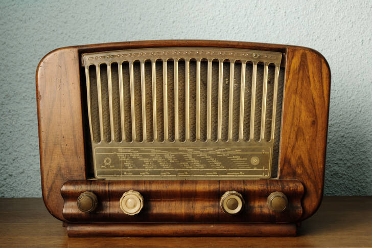 Vintage ραδιόφωνο
