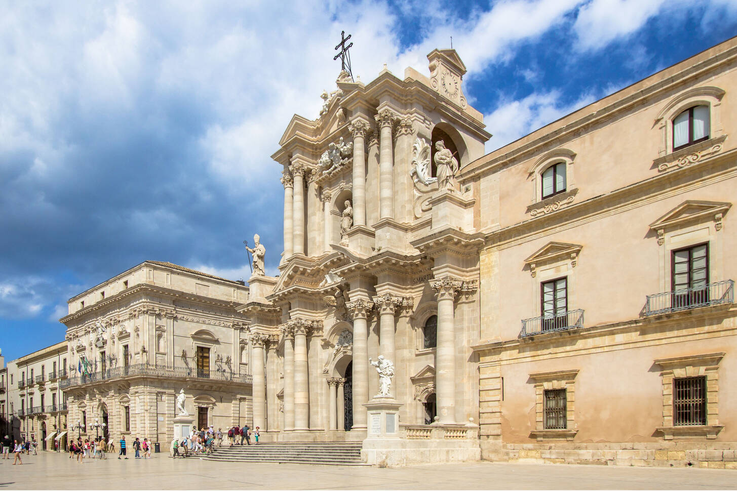 Cathedral of syracuse jigsaw puzzle countries italy puzzle garage
