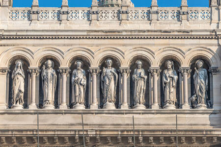 Statues of Saints at Marseille Cathedral