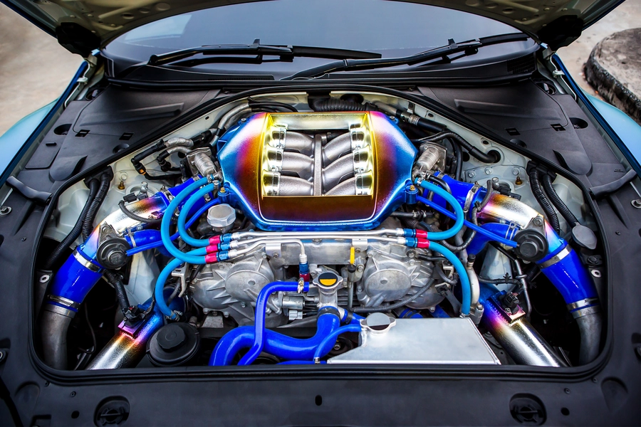 Motor trkaćeg automobila