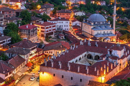 Soirée ville de Safranbolu