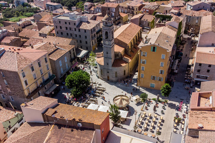 Centrum mesta Porto-Vecchio
