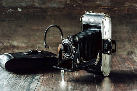 Starý filmový fotoaparát