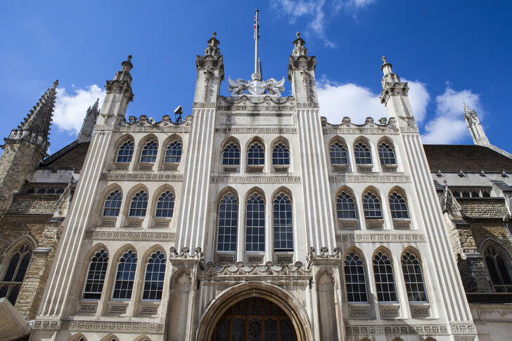 Guildhall facade, London