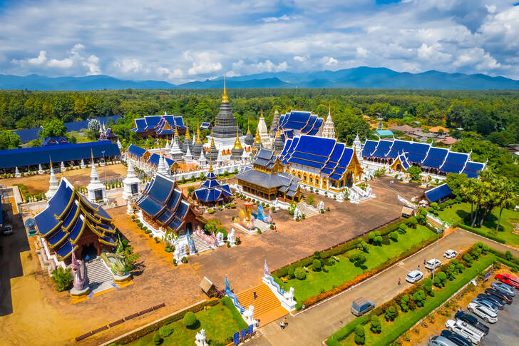 Veduta del Wat Ban Den