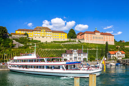 Meersburg'da gemi