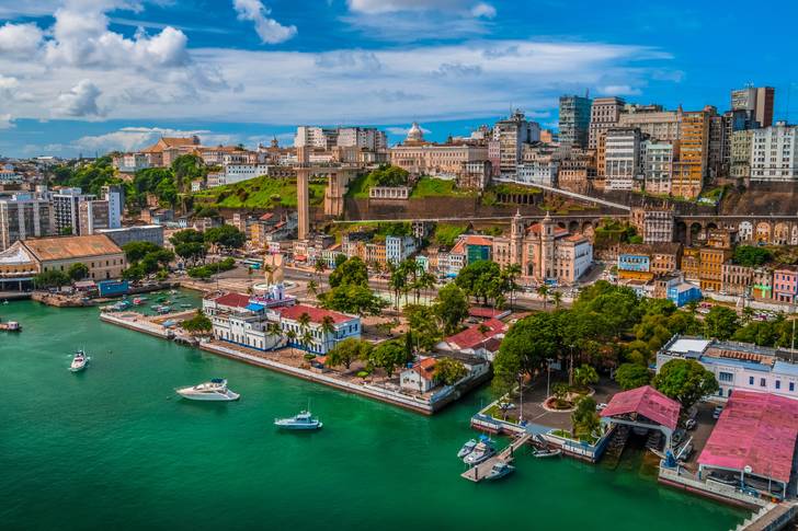 Vue de la ville de Salvador