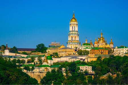 Vista del Monasterio de las Cuevas de Kiev