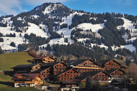 Alpská dedina