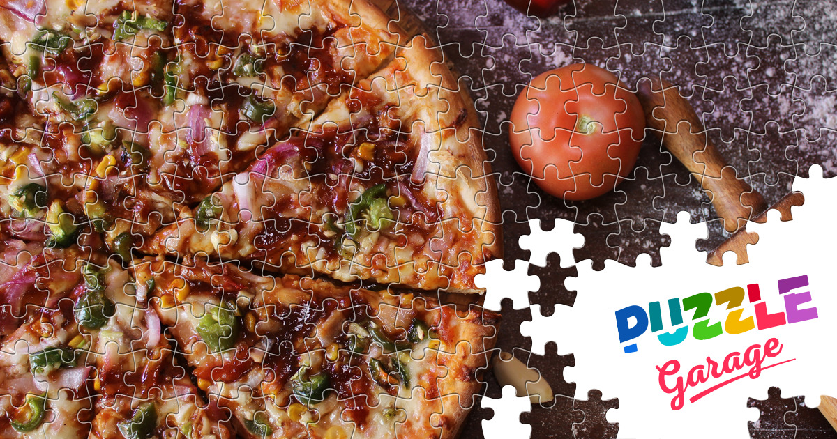 Appetizing pizza Jigsaw Puzzle (Home, Food) Puzzle Garage