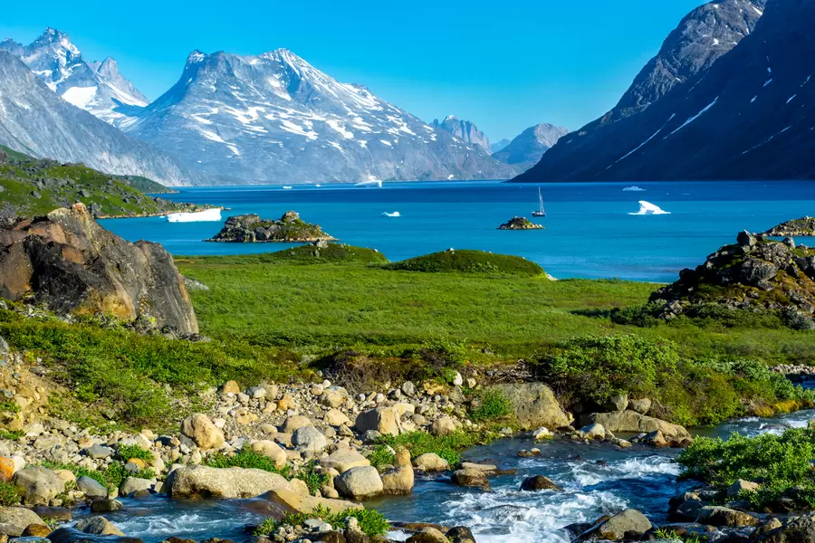 Fjord Greenland
