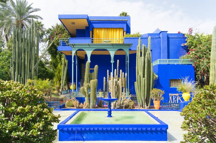 Villa Majorelle v Marrákeši
