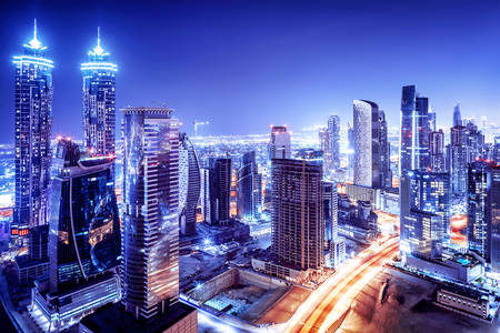 Natt i Dubai