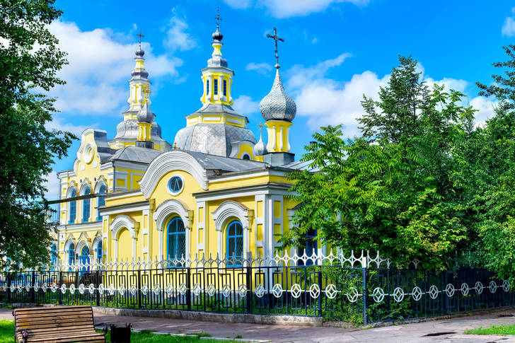 Spassky Cathedral in Minusinsk