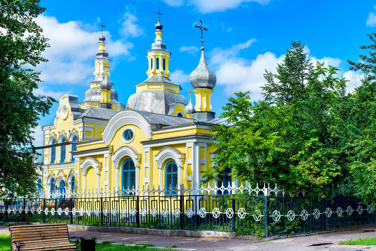 Spassky Cathedral in Minusinsk Jigsaw Puzzle (Countries, Russia ...