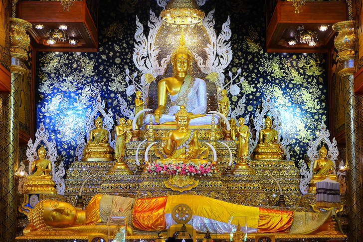 Wat Tha Mai'deki Buda heykeli