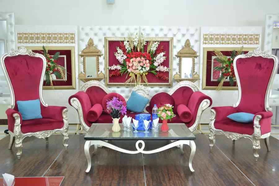 Intérieur pour un mariage