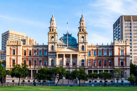 Justiční palác na kostelním náměstí v Pretorii