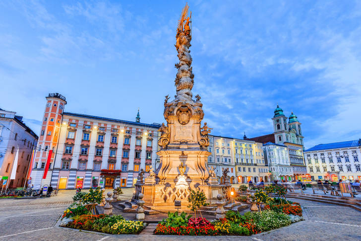 Column of the Holy Trinity in Linz