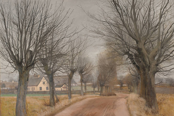 Laurits Andersen Ring: "The road near Winderød"