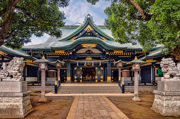 Anahachimangu shrine in Tokyo